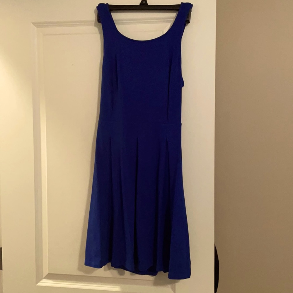 Express open back dress